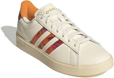 Кросівки жіночі Adidas Grand Court 2.0 Crewht Warvan Goldmt (41 1/3 EU) - білі шкіряні кеди