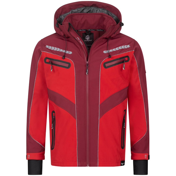 Чоловіча куртка Softshell Rock Creek Outdoor H-314, великий розмір 4XL, червона