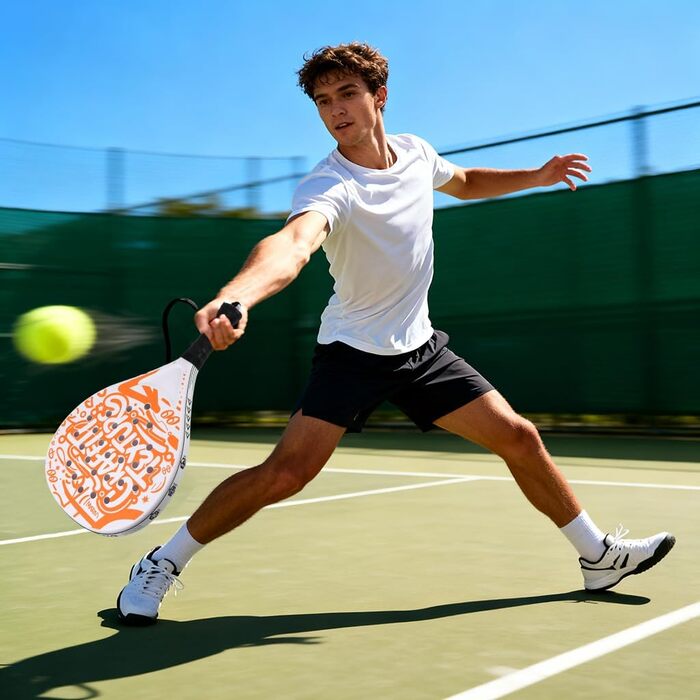 Набір для пляжного тенісу Padelschläger 2 шт. ABS/EVA, з м'ячами та сумкою для носіння - для дорослих, пляж, подвір'я, басейн