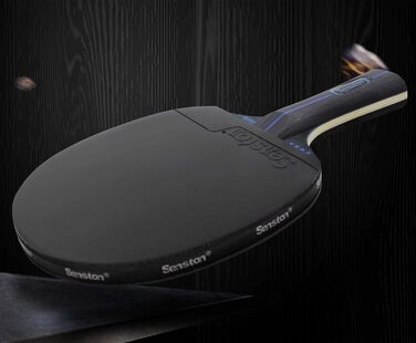 Набір тенісних столів Senston: 2 ракетки та 3 м'ячі, для 2 гравців, чорний колір