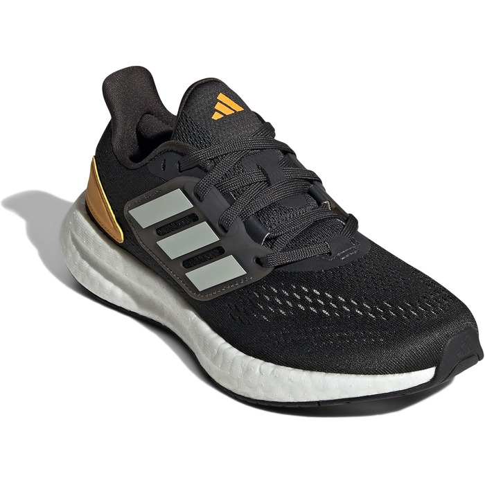 Кросівки Adidas Pureboost 22 для дітей (8-12 років) – Carbon Wonder Silver Yellow (Прелюблєд)