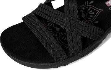 Скеchers Reggae Slim-Simply Stretch: жіночі спортивні сандалі, чорні (35 EU)