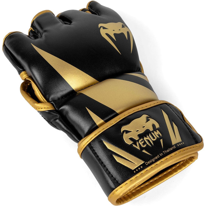 MMA рукавички Venum Challenger 2.0 чорні/золоті, розмір M