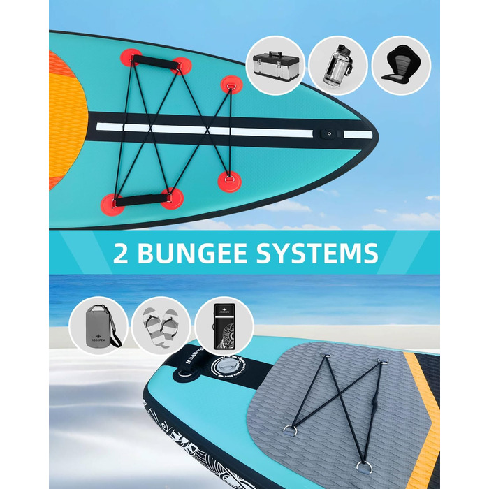 Надувні SUP дошки для дорослих та підлітків, 88.9 см, професійного рівня. Комплект з аксесуарами для веслування на SUP дошці.