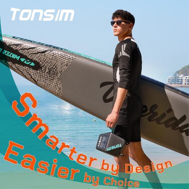 Електричний насос Tonsim Sup Pumpe 20 PSI для SUP-дощок, каяків та наметів з акумулятором та автопідключенням 12V