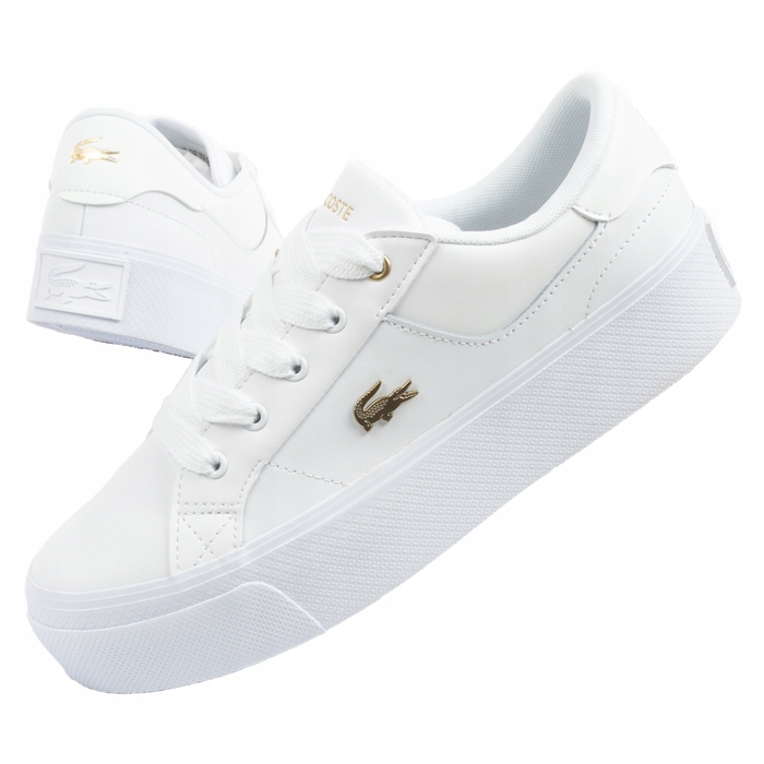 Жіночі кеди Lacoste Ziane Platform 124 2 CFA Білі, розмір 41