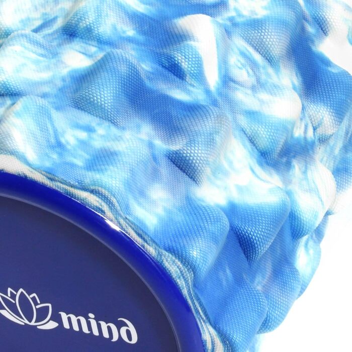 Масажний ролер Body & Mind для фітнесу, фасціальний ролик 33x14,5 см для спини, шиї, ніг і всіх м'язових груп
