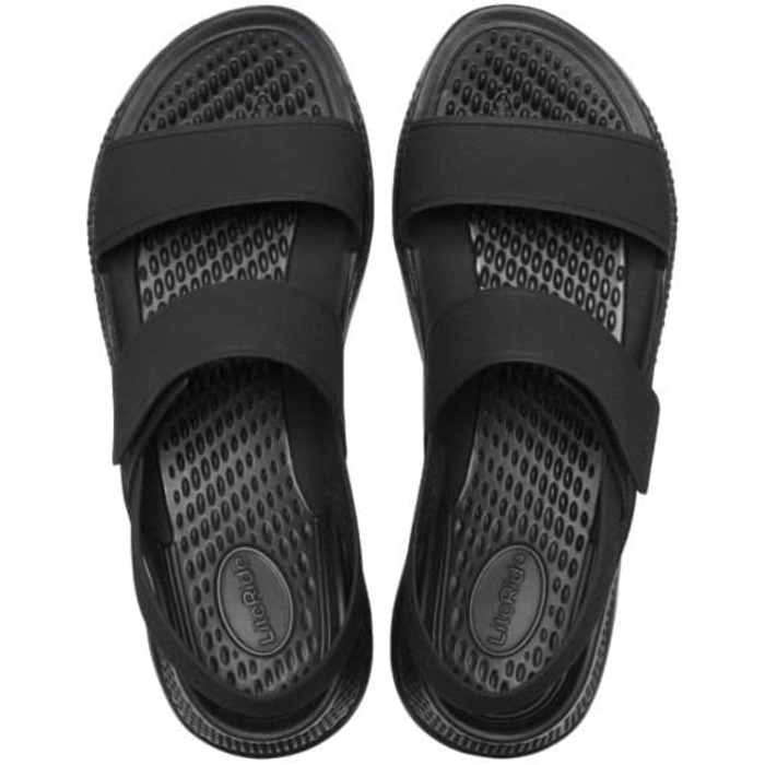 Чобочки Crocs для жінок (42/43 EU, чорний колір)