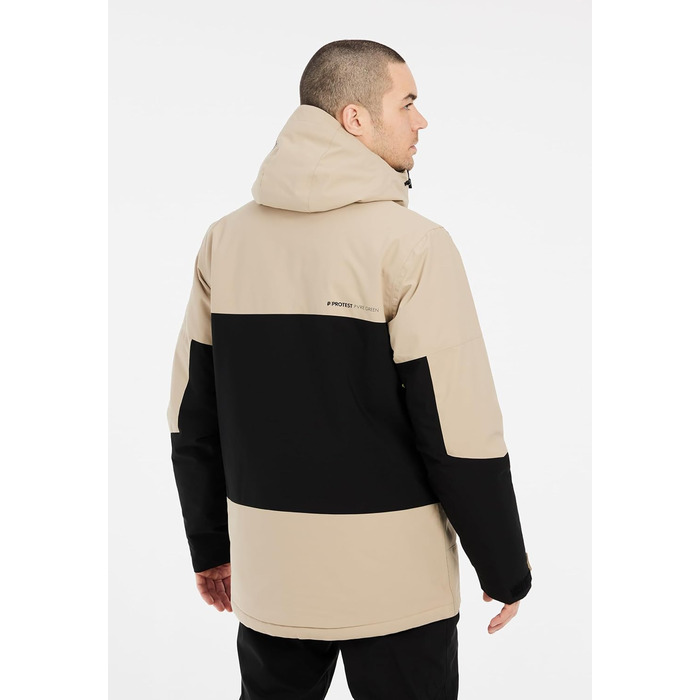 Чоловіча гірськолижна куртка Protest PRTDAZZE (XL, Bamboo Beige) - водонепроникна, дихаюча