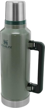 Термос Stanley Classic Legendary, нержавіюча сталь, 1 л, зберігає тепло/холод до 48 годин, BPA-free, для напоїв, підходить для посудомийки