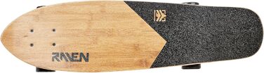 Longboard RAVEN для дітей та дорослих: скейтборд з алюмінієвими траками, PU колесами та підшипниками ABEC-9 Trevix