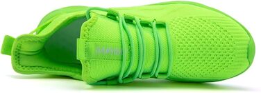 Чоловічі кросівки для бігу TVTAOP StraßEnlaufschuhe (41 EU, Флуоресцентний зелений) - для трейлраннінгу, фітнесу та міста