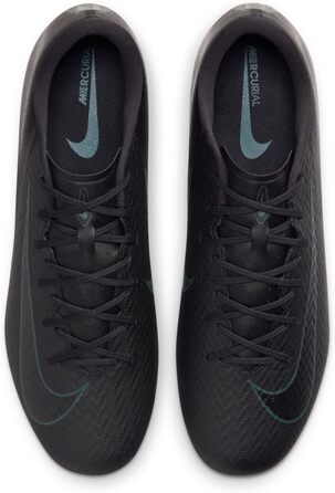 Кросівки Nike Zoom Vapor 16 Academy FG/MG для футболу, чорний/чорний/Deep Jungle, 45 EU