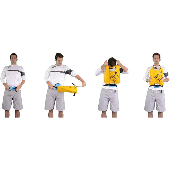 Рятувальний жилет Restube PFD, сертифікований, для плавання