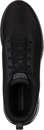 Чоловічі прогулянкові кросівки Skechers Go Walk Max Effort, чорні, текстильні, розмір 43 EU