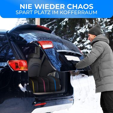 Чохол для лижних черевиків STYNGARD Cortina чорно-білий [38 л] - сумка для лижних черевиків з місцем для аксесуарів