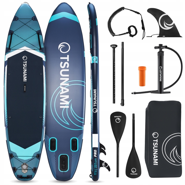 SUP-дошка Tsunami PRO T12, 350 см, багатоколірна