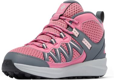 Трекінгові черевики Columbia Peakfreak Rush Waterproof Mid для дітей (36 EU, Рожевий Haze)