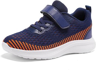 Дитячі спортивні кросівки для залу та вулиці, легкі, дихаючі, темно-сині, 38 EU