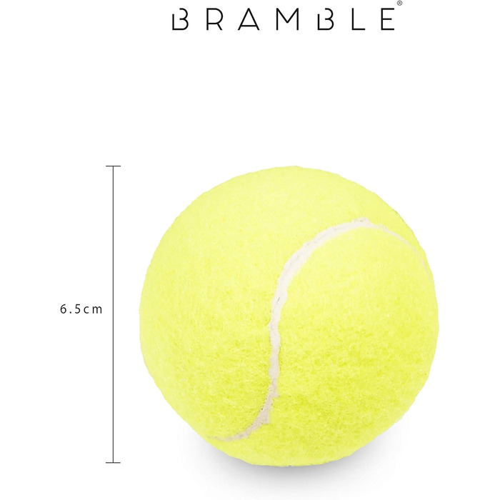 Тенісні м'ячі Bramble для дітей і собак, 15 шт, з сумкою, для тренувань і гри на піску