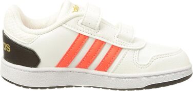 Кросівки баскетбольні adidas Hoops 2.0 CMF C (26 EU, білий/червоний/чорний)