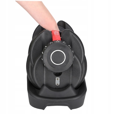 Регульовані гумовані гантелі 4FIZJO 1 x 16 кг