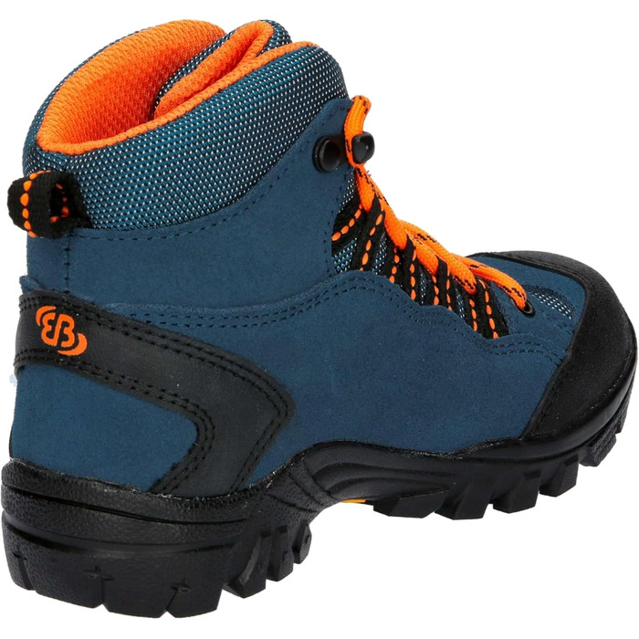 Черевики трекінгові та похідні для дітей Brütting Mount Bona High, 30 EU, Petrol Orange