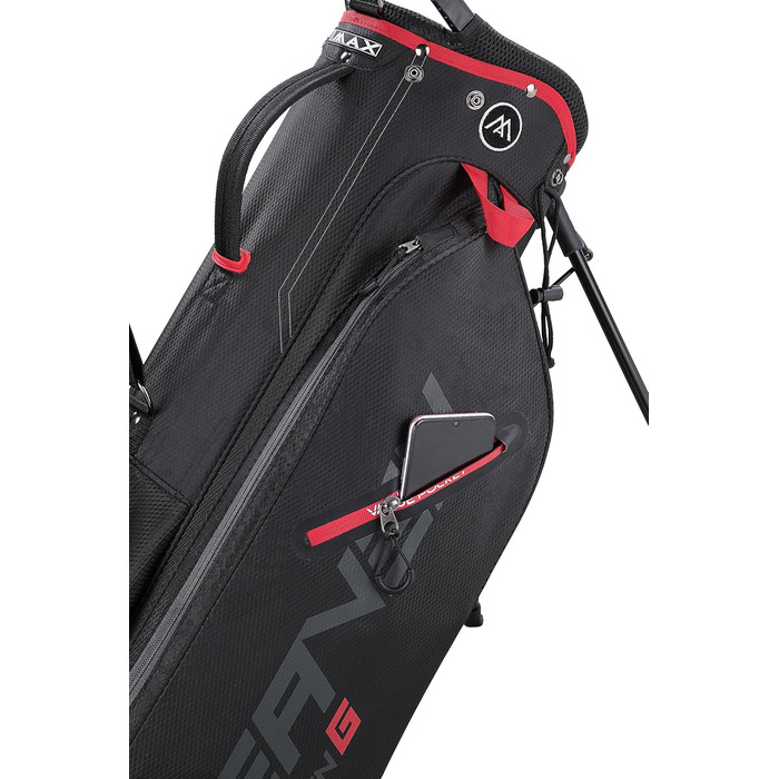 Big Max Heaven 7 - сумка для гольфу Standbag чорно-червона