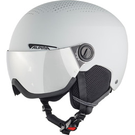 Лижний шолом Alpina Arber Visor Q-Lite з контрастним візором, легкий та надійний, для дорослих