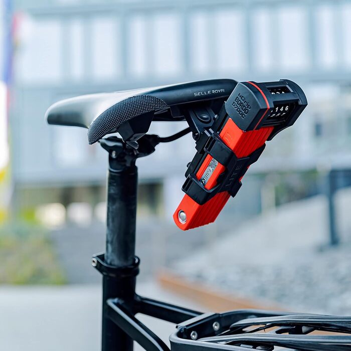 Замок велосипедний ABUS Bordo uGrip 5700C SH з кріпленням, 80 см, кодовий, рівень захисту 7