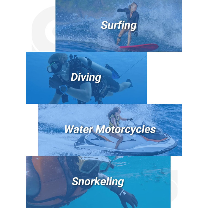 Рукавички з неопрену Sushall для чоловіків, 3 шт. - водолазні рукавички для дайвінгу, серфінгу, снорклінгу (L, чорний)