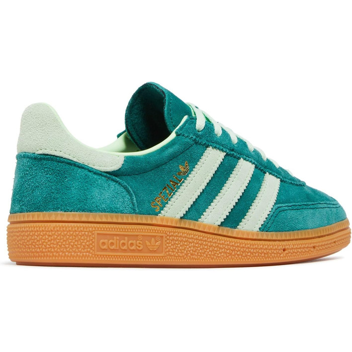 Жіночі кросівки Adidas Handball Spezial 41 EU, Collegiate Green/Semi Green/Spark Gum