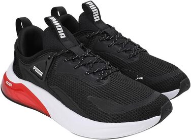 Кросівки для бігу PUMA Cell ThrillRoad - унісекс, 45 EU, чорний/червоний