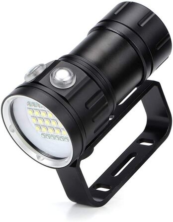 Підводний ліхтар Akozon 18000LM, 500м, 7 режимів, IPX8, з ручкою