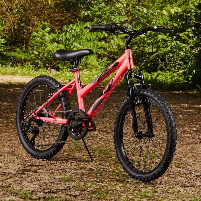 Дитячий гірський велосипед Huffy Stone Mountain 20 дюймів, рожевий, для дівчаток