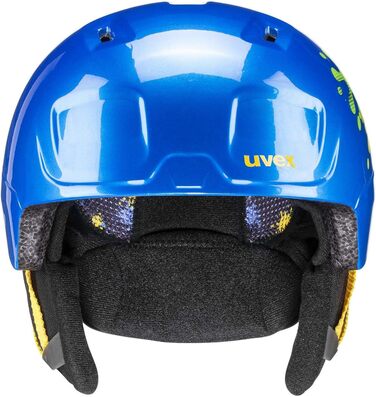 Лижний шолом Uvex Heyya для підлітків, унісекс, 51-55 см, синій