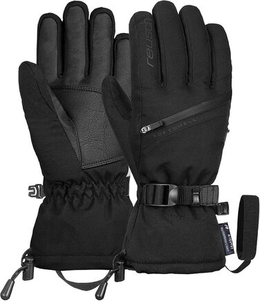 Жіночі рукавички Reusch Demi R-tex Xt, водонепроникні, дихаючі, дуже теплі, чорні, розмір 7
