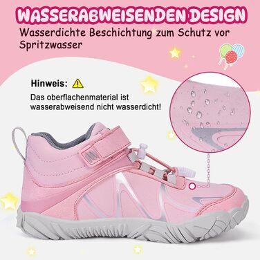 Дитячі босижні кросівки для активного відпочинку: легкі, водонепроникні, з антиковзаючою підошвою (27-35 розмір)