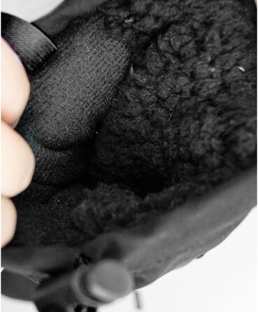 Дитячі гірськолижні рукавички Reusch Softshell з пуховим утеплювачем, чорно-сріблясті, розмір 5.5