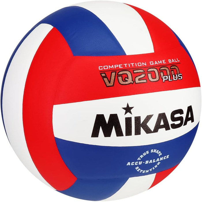 Волейбольний м'яч Mikasa VQ2000 Micro Cell – червоний, білий, синій