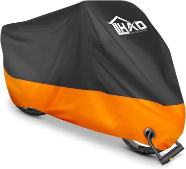 Водонепроникний чохол для мотоцикла LIHAO, зимовий, 245x105x125 см, оранжевий