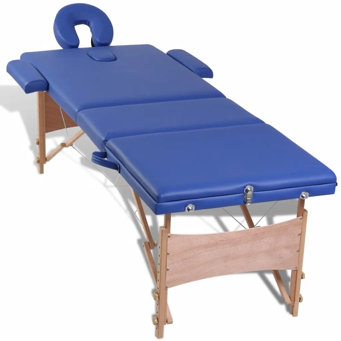 Складаний масажний стіл BlueComfort 186x68 см