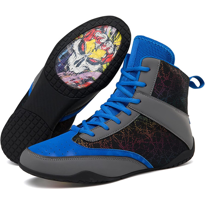 Жіночі боксові черевики для фітнесу та кікбоксингу. Спортивні, неслизькі кросівки для занять воркауту. Білі, сірі, розмір 35 EU