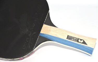 Накладка Butterfly Timo Boll Silver для настільного тенісу, ITTF сертифікат, анатомічна ручка, для амбітних гравців, преміум якість