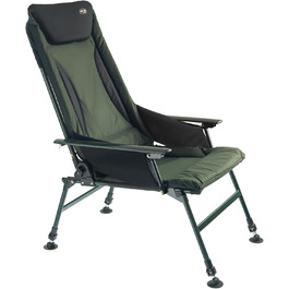 Крісло для карпфішингу Cormoran PRO CARP 7300 з підлокітниками - крісло для риболовлі преміум-класу