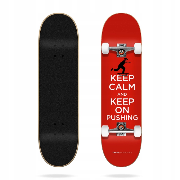 Професійна трюкова дошка (скейтборд) TRICKS Calm 7.87