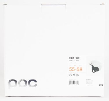 Легкий захисний шолом для лиж та сноуборду POC Obex Pure Hydrogen White M-L (55-58 см)