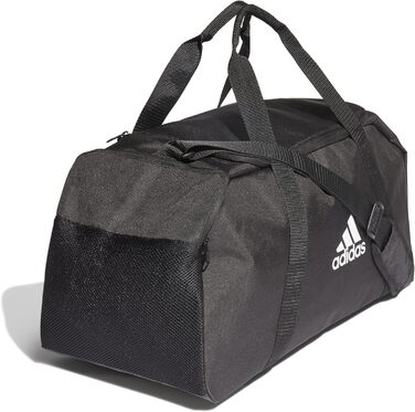 Сумка-дуфел adidas Tiro Primegreen середня, чорна/біла, M