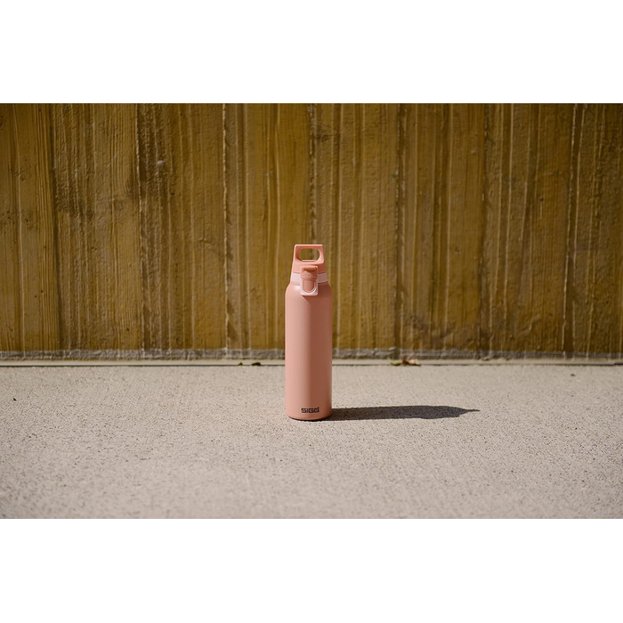 Термос SIGG Hot & Cold One з ситечком для чаю, ізольована пляшка для напоїв, 0.55 л, нержавіюча сталь 18/8, BPA-free, рожевий