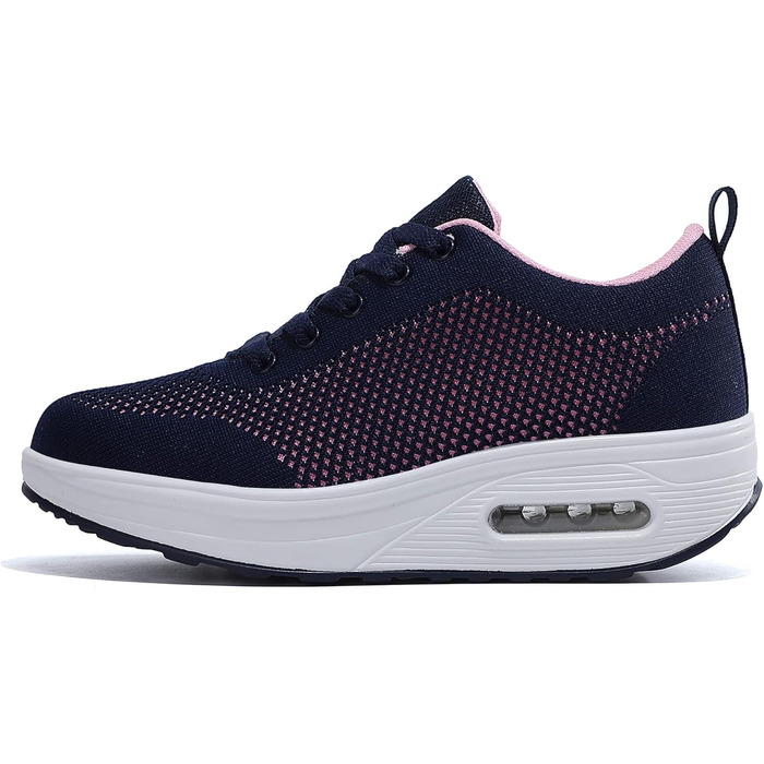 Кросівки жіночі Sisttke Outdoor легкі дихаючі на платформі для спорту та відпочинку блакитні 42 EU